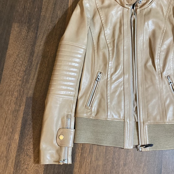 NWOT RUDSAK Motto Bomber Leather Jacket Size XS|TP - Picture 6 of 16